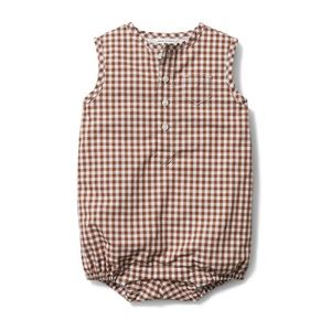 BABY GINGHAM ROMPER